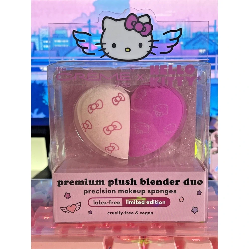 The Creme Shop x Sanrio Hello Kitty Premium Plush Blender Duo Pink Bow LE